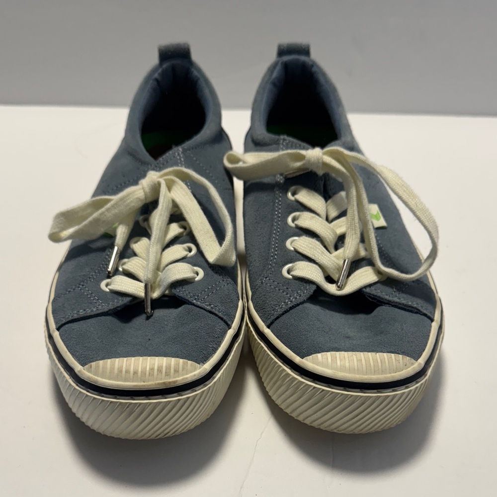 Cariuma Women's Sneakers Suede Blue Trendy Casual